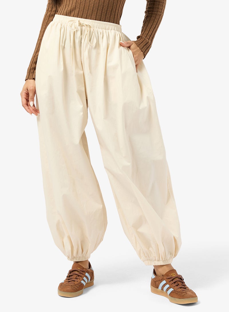 Ginger Pleated Wide Leg Balloon Pants - Image 1